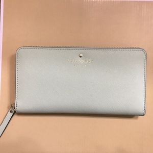 Kate Spade Mikas Pond Lacey Wallet in Mint Mojito